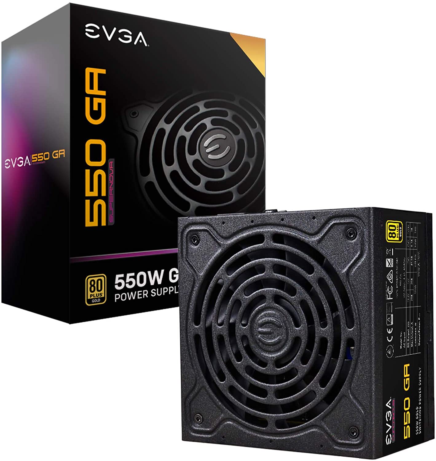 EVGA Gold 550W power supply