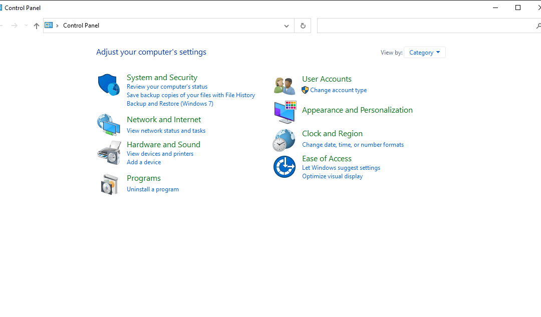 14 Ways to Open Windows 10 Control Panel