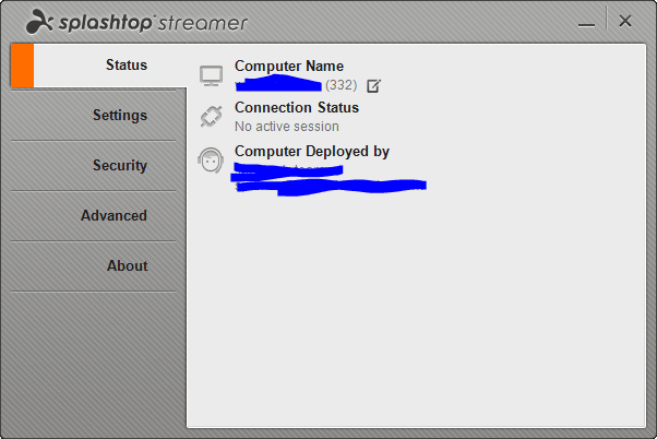 Splashtop Process and Service Whitelist