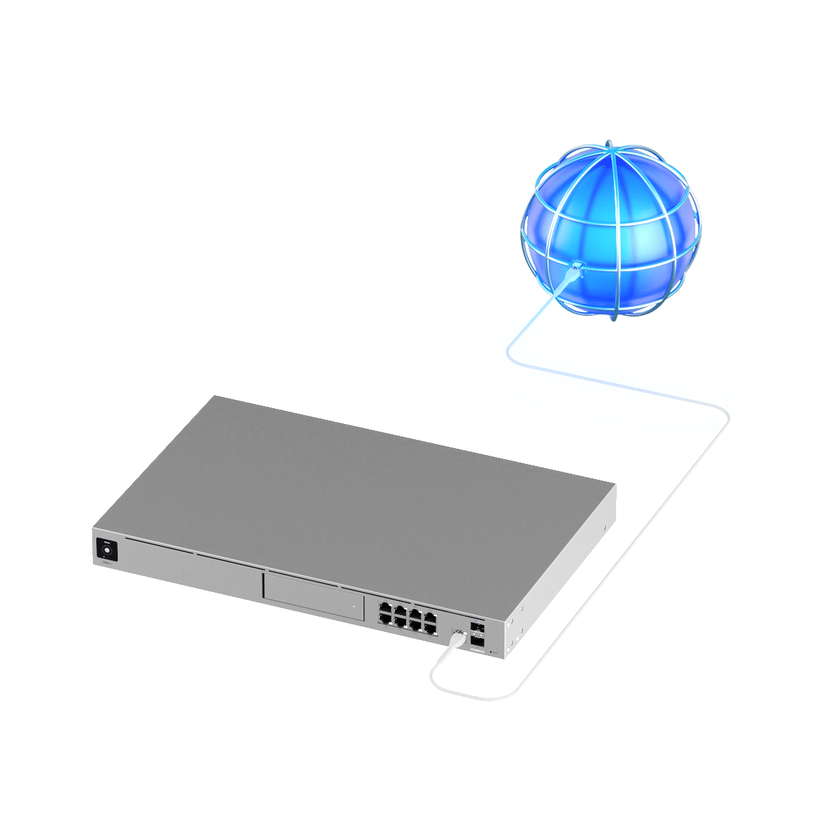 Computer generated photo on a white background of a black and red Lenovo ThinkPad USB-C Dock.