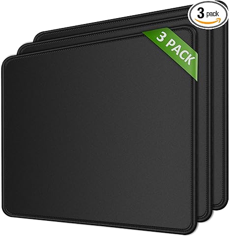3pk Mouse Pad (black)