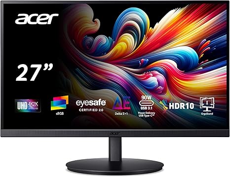 4K Acer 27inch Monitor