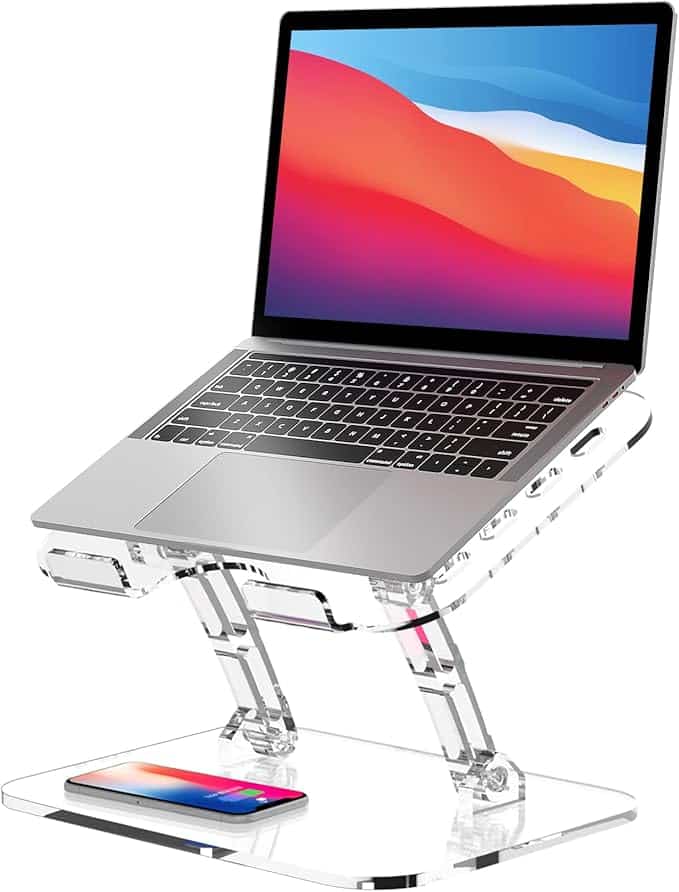 Adjustable Foldable Laptop Stand.