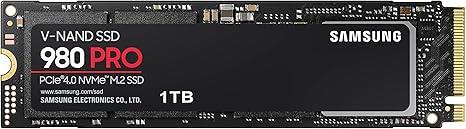 Samsung 980 Pro SSD 1Tb Memory Drive