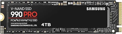 Samsung 990 Pro SSD 4TB Memory Drive