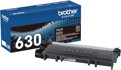 Brother genuine TN-630 standard-yield black toner cartridge